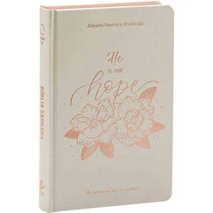 Bíblia ARA Flor Letra Grande Capa Dura Biblia Biblia Bíblia ARA Flor Letra Grande Capa Dura