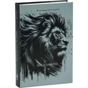 Bíblia NTLH Leão Cinza Capa Dura Biblia Biblia Bíblia NTLH Leão Cinza Capa Dura