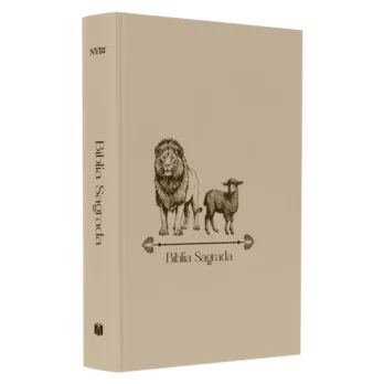 Bíblia NVI Cordeiro e Leão Capa Dura