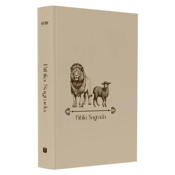 Bíblia NVI Cordeiro e Leão Capa Dura