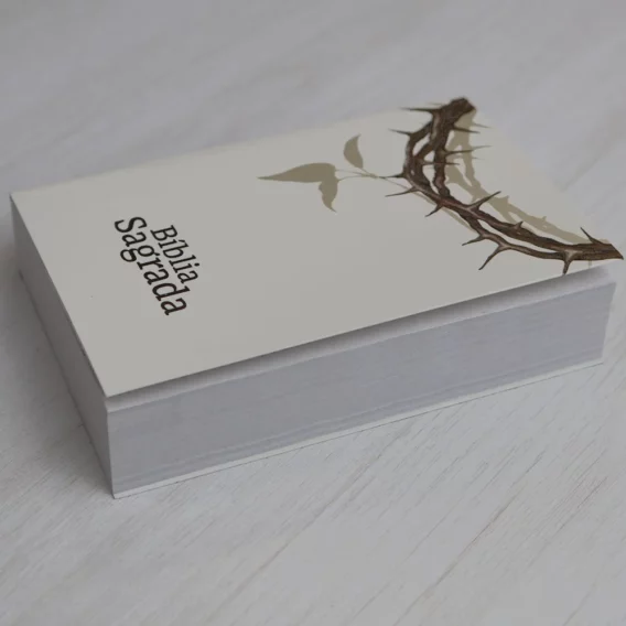 Bíblia NVI Brochura Coroa de Espinhos