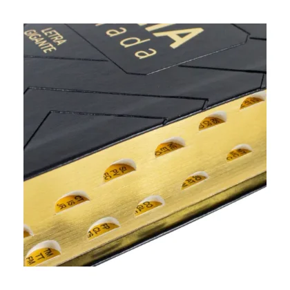 Bíblia NAA Preta Geométrica Letra Gigante Com Índice