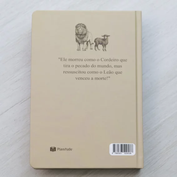 Bíblia NVI Cordeiro e Leão Capa Dura